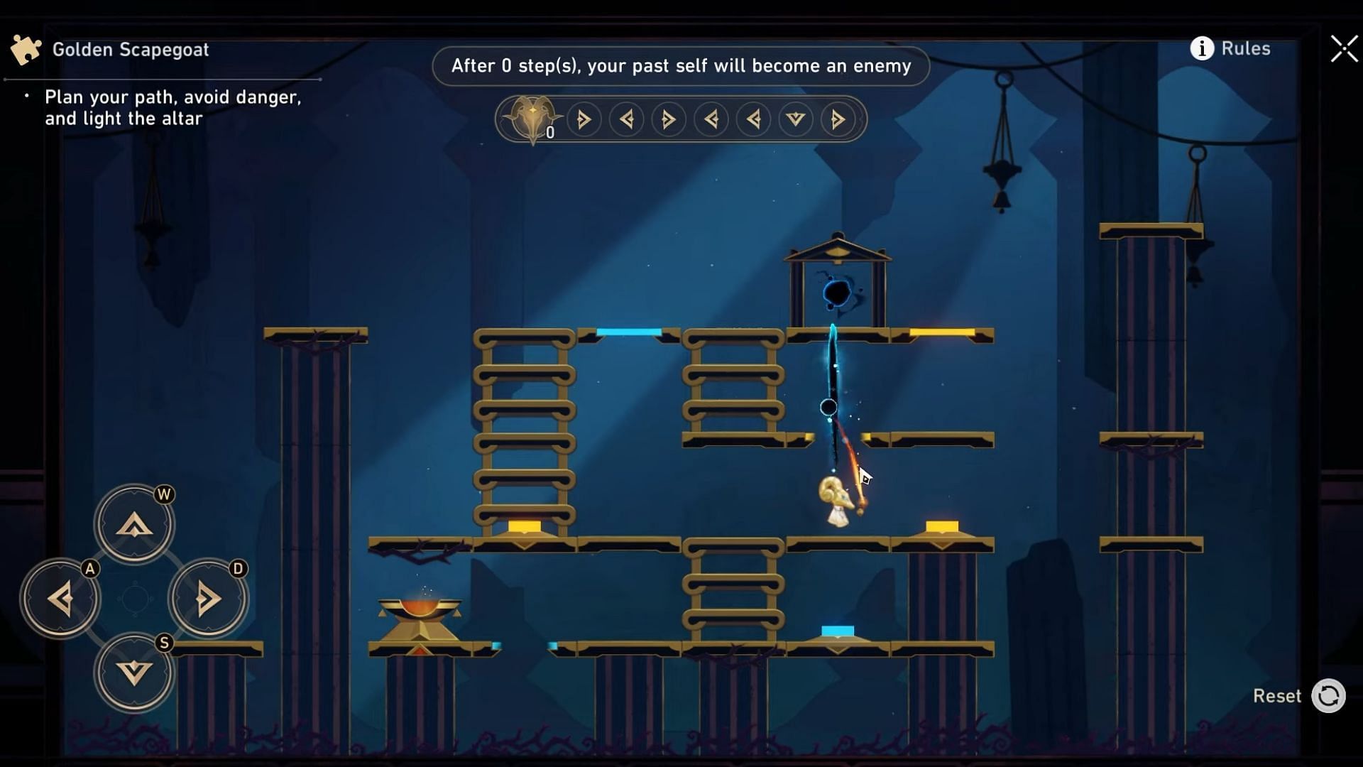 Second Golden Scapegoat puzzle solution (Image via HoYoverse)